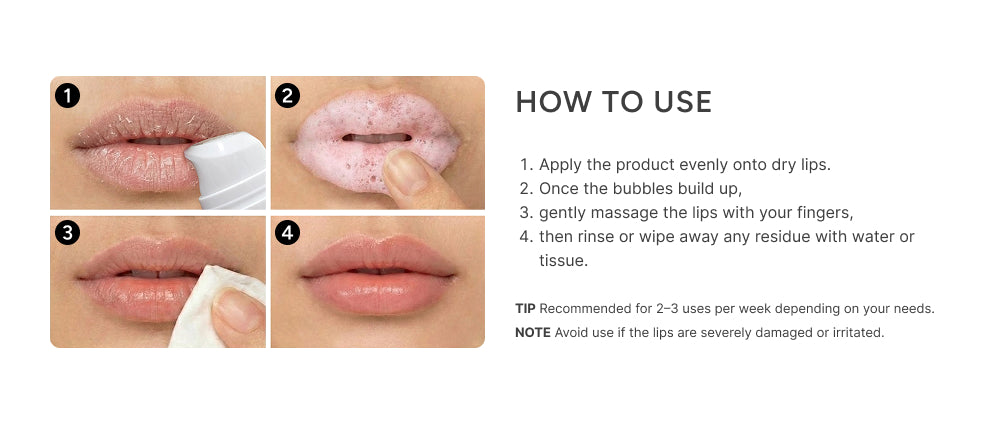 MINICELL Bubble Lip Gommage Scrub