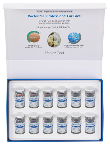 DACTOR PEEL Professional for Face - 12 vials