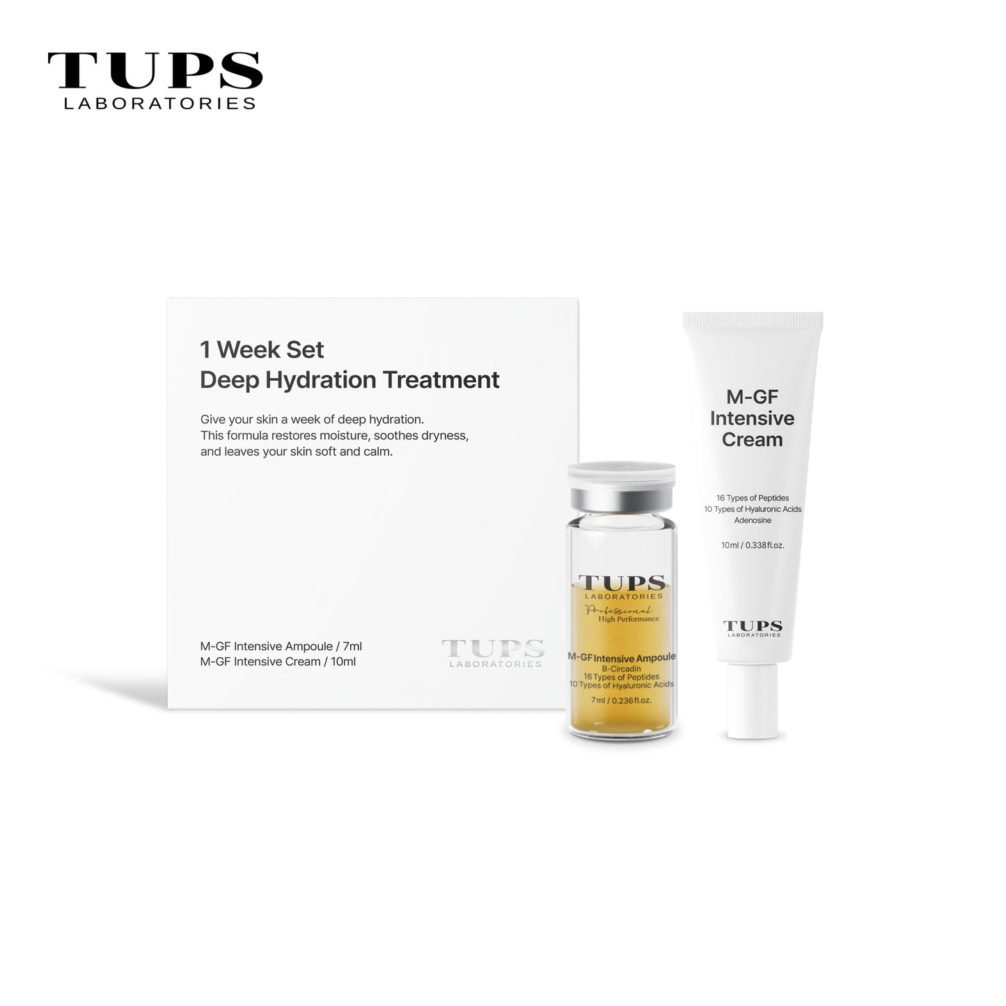TUPS Treatment 1-Week Set  (Four different types)