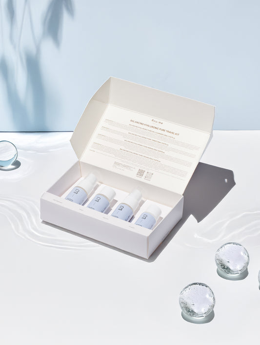 ROU:ME Balancing Hyaluronic Pure Travel Kit [For Dry Skin Type]